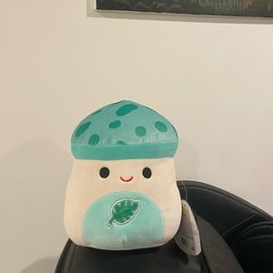 8” Sydney the Mint Mushroom Squishmallow Hot Topic Exclusive Brand New With Tags